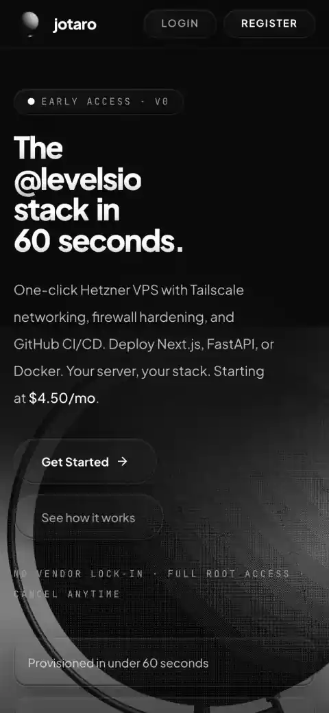 / — low-resolution fold preview, mobile, dark